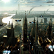 Illustration for article titled These Futuristic City Wallpapers Will Take Your Breath Away